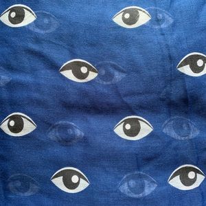 Accessories - Large Blue “Evil Eye” Scarf Accessories - Large Blue “Evil Eye” Scarf